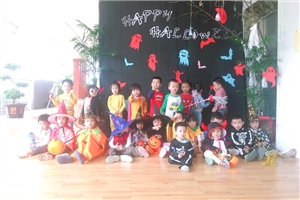 Halloween của các bé ở trường mầm non quốc tế Asean